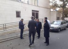 بازدید رئیس دانشگاه علوم پزشکی البرز از بیمارستان شهید مدنی