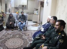 دیدار فرمانده انتظامی شهرستان کرج با خانواده شهید استواریکم “محمدکاظم ناصری”‏