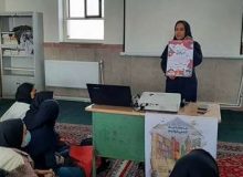 ویژه برنامه‌ی کتابخانه سیار کانون البرز در هفته‌ی کتاب و کتابخوانی