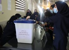 دانش آموزان البرز پای صندوق های اخذ رای رفتند
