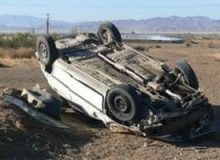 واژگونی مرگ بار پراید در جاده ایپک اشتهارد