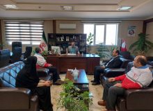 دیدار فرماندار نظرآباد و رییس هلال احمر شهرستان