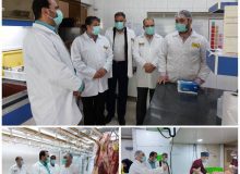 بازدید فرماندار نظرآباد از کارخانه آرین گلاره