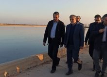 بازدید استاندار البرز از پروژه تصفیه خانه ماهدشت