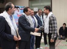 مراسم بزرگداشت هفته بسیج در اداره کل بنیاد شهید و امور ایثارگران استان البرز برگزار شد