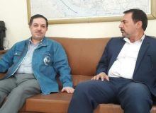 دیدار مدیرکل بنیاد شهید و امور ایثارگران با مدیرعامل شرکت سیمان آبیک