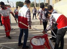 دانش آموزان البرز مقابله با زلزله را تمرین کردند