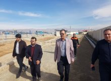 بازدید سرپرست اداره محیط زیست شهرستان نظرآباد  از تصفیه خانه شهرک صنعتی نظر آباد