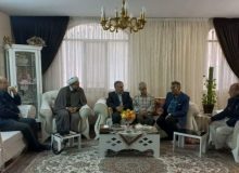 دیدار مدیرعامل آب و فاضلاب استان البرز با جانبازان گرامی « شاکری نیا» و «صفری»