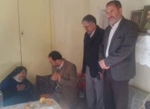 دیدار فرماندار شهرستان طالقان با مادرگرامی و معظم شهید والامقام «عقیل ملکان»