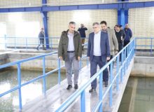 بازدید استاندار از تاسیسات آبفای البرز