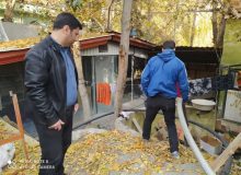 نظارت حفاظت محیط زیست بر رستوران‌ها و مراکز خدماتی در محور کرج ـ چالوس