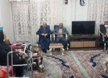 دیدار جمعی از مدیران استان البرز با مادر شهید والامقام «اصغر ترکاشوند» و جانباز سرافراز «سید فرشاد سید سعیدی»
