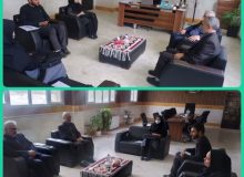 دیدار رئیس بهزیستی با رئیس اداره آموزش و پرورش شهرستان نظرآباد
