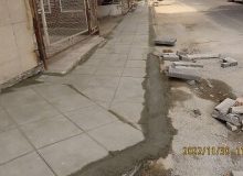 بهسازی خیابان «دانش» انجام شد