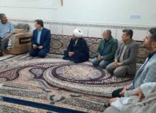 دیدار معاونت بهداشت و درمان اداره کل بنیاد شهید با جانباز ۷۰درصد «حبیب الله ملاحسنی»