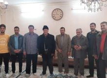 دیدار مسئولان شهرستان اشتهارد با جانباز سرافراز «محمد خلج» و «محمد اسمعیل محمودی»