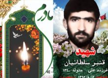 مادر گرامی شهید «قنبر سلطانیان» به فرزند شهیدش پیوست