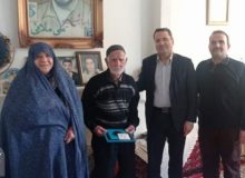 دیدار رئیس بانک دی استان البرز با خانواده شهدا و ایثارگران