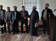 دیدار امام جمعه و فرماندار شهرستان اشتهارد با خانواده شهدا و ایثارگران