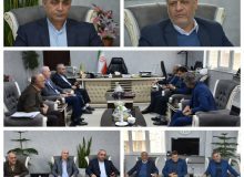 دیدار مدیر کل مخابرات استان البرز با فرماندار شهرستان ساوجبلاغ