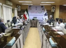 برگزاری جلسه هم اندیشی مدیران گروه و اساتید دفاع مقدس