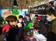 موکب‌های دانش‌آموزی فاطمیه مقابل مدارس اشتهارد برپا می‌شود