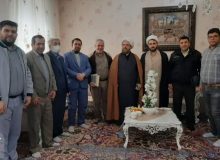 دیدار جمعی از مسئولین اشتهارد با جانبازان والامقام «غلامرضا نمکی» و «حسین شاه بیگ»