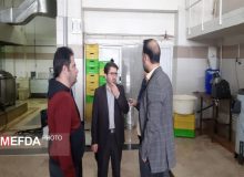 بازدید سرزده معاون دانشجویی و فرهنگی دانشگاه علوم پزشکی البرز از مطبخ غذای دانشجویان