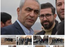 بازدید فرماندار شهرستان ساوجبلاغ از محلات و زیرساختهای شهر جدید مهستان