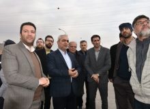 بررسی برخی از پروژه های شهرمهستان باحضورفرماندار