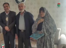 دیدار رئیس بنیاد شهید شهرستان طالقان با جانباز والامقام «سید اسماعیل سادات رسول»