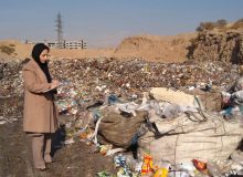 پایش مراکز دپوی موقت پسماند در شهرستان ساوجبلاغ
