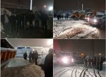 آماده باش ستاد مدیریت بحران شهرداری گلسار