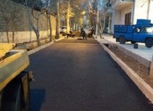 اجرای عملیات بهسازی معابر خیابان‌های محله حسن‌آباد