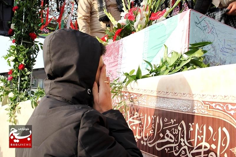 مردم شهیدپرور کرج، میزبان شهدای گمنام دوران دفاع مقدس شدند