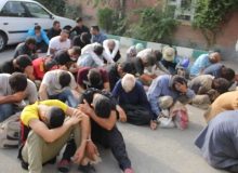 جمع آوری ۵۳ معتاد متجاهر از معابر شهر کرج ‏