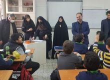 دانش آموزان مدارس شاهد البرز با سردار دلها عهدی دوباره می بندند