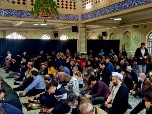 مراسم تحلیلی و تبیینی حماسه ۹ دی همزمان بااقامه نمازجمعه شهرمهستان برگزارشد