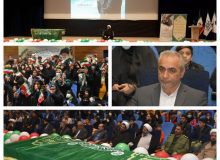 مراسم گرامیداشت حماسه  ۹ دی و سالروز شهادت سردار حاج قاسم سلیمانی در ساوجبلاغ