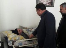 دیدار مدیرکل بنیاد شهید و امور ایثارگران استان البرز با جانبازان سرافراز در فردیس