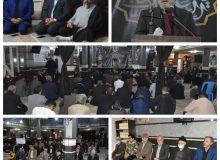 مراسم سالروز شهادت شهید حاج قاسم سلیمانی در مسجد جامع شهر هشتگرد