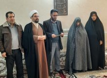تجلیل از خانواده های شهدا در شهرستان اشتهارد به مناسبت سالگرد شهادت سردار دل ها