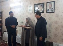 احترام به خانواده شهدا و ایثارگران به خصوص مادران و همسران شهدا یک تکلیف است