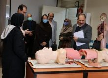 بازدید هیات بورد رشته هوشبری وزارت بهداشت از دانشکده پیراپزشکی