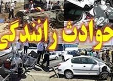 برخورد پژو با درخت کنار جاده راننده اش را به کام مرگ کشاند