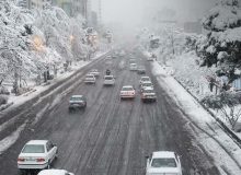 بازگشایی مسیرهای برفی در شهر کرج