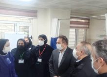 بازدید سرزده رئیس دانشگاه علوم پزشکی البرز از بیمارستان امام حسین (ع)