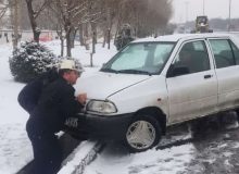 ثبت ۲۰۰ فقره تصادف خسارتی در روز برفی البرز