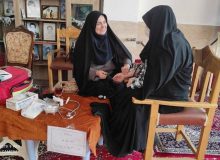 ارائه خدمات سلامت جمعیت هلال احمر به مناسبت هفته مادر در شهرستان فردیس